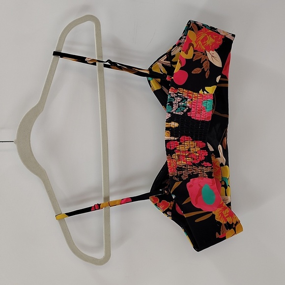 Mare Mare x Anthropologie Bralette Crop Floral Multicolor M Pullover Style - Picture 6 of 8